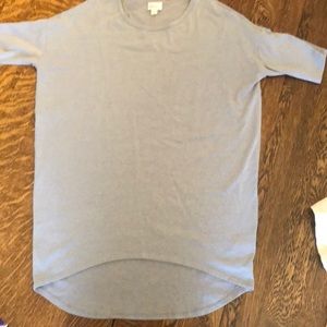 LulaRoe Irma heathered gray XXS